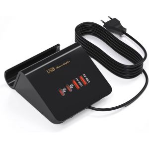 CMWX-45 W Chargeur USB C multiple de table, station de charge USB multiple, prise multiple charge rapide chargeur pour iPhone, huawei/samsung/Android(noir 45 W) - Neuf