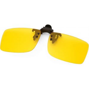 Clip Lunettes De Soleil Polarisées - Clip Solaire Pour Lunettes De Vue, Flip Up Lunettes Anti Eblouissement Pour Conduite Peche Et Activité De Plein Air - Neuf
