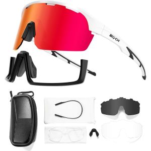 Lunette Velo Homme Cyclisme Vtt Femmes Polarisées Route Soleil Pêche Sport Running Course A Pied Base-Ball - S144[Z1821] - Neuf