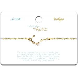 Eryi-, Bracelet Signe Du Zodiaque En Acier Inoxydable, Bracelet Horoscope Avec Zircone, Constellations Bijoux Astrologie Pour Femme - 12 Unités - Neuf