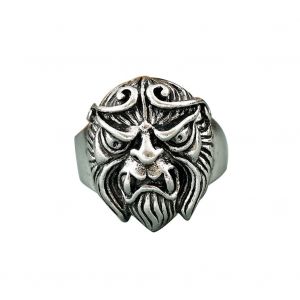 Bague En Alliage Pour Homme, Bijou Tendance, Motif Singe Wukong Chinois (21 Mm) - Neuf
