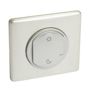 - Commande Lever/Coucher Pour Installation Connectée Céliane With Netatmo Avec Plaque Métal Titane[MAT790332] - Neuf