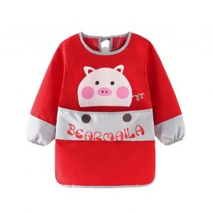 Tablier De Peinture Impermeable Pour Enfant, Bavoir A Manches Longues, Confortable, Respirant Et Lavable (Ce) - Neuf