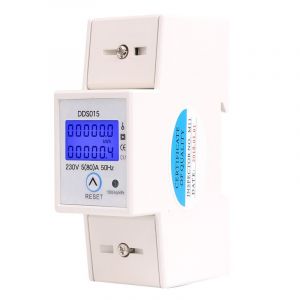 5-80a 230v 50hz Monophasé Compteur D'énergie Rétro-Éclairage Lcd Monophasé Compteur D'énergie, Dds015 Monté Sur Rail Din Kwh Compteur, Watt Kwh Compteur(230v 5-80a 50hz) - Neuf