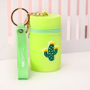 Petit Porte-Monnaie Porte-Clés, Porte-Monnaie Seau Porte-Monnaie Pochette De Monnaie, Porte-Monnaie Porte-Monnaie En Silicone - Neuf