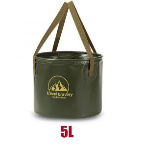 Seau Tout Pour Les Articles De P&ecirc;che,Fournitures De P&ecirc;che,Accessoires,Articles De Mat&eacute;riel,Accessoires,Valise,Sport,Divertissement - Type Green-5l - Neuf