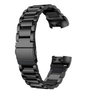 Bracelet M&eacute;tallique Pour Fitbit Charge 3 Et 4 &iquest; Bracelet En Acier Inoxydable Pour Tracker D'activit&eacute; - Neuf
