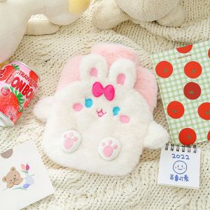 Bouillotte 400 Ml Résistante À La Chaleur Isolée En Peluche Mignonne B - Neuf