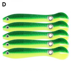 5pcs 10cm 6g R&eacute;aliste Faux App&acirc;t Loche Forme-Resistant Accessoires Pratique App&acirc;t Artificiel Fournitures De P&ecirc;che-D - Neuf