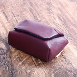 Sac pour appareil photo en cuir PU, housse souple pour Fujifilm X100F X100T X100S X10S X70 Leica DUXL X X2 Canon G7X II G7XIII G5XII-Rouge - Neuf