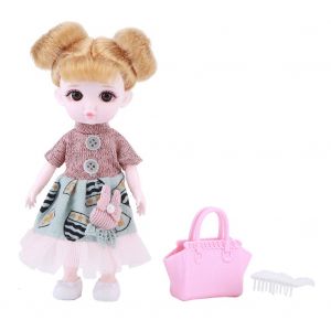 Poupee princesse bebe 16 cm, jouet a l'echelle 1/12, jouet de jeu pour enfants, decoration, cadeau 3# - Neuf