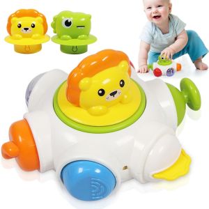 ChenQuanSarl-Busy Cube D'Activit&eacute;, Jouet De Voyage Pour Enfants, Jouet Montessori &Agrave; Partir De 1 &Agrave; 3 Ans, Motricit&eacute; Fine, Maison, Voyage, Jouet Pr&eacute;matur&eacute; Pour Tout-Petits, Gar&ccedil;ons Et Filles, Cadeaux - Neuf