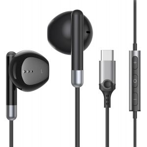 ERYI-Écouteurs Usb C Pour Samsung Galaxy S25 S24 S23 S22 Ultra S21 A53 A33 5G, Hifi Stéréo Ecouteurs Filaire Usb C Avec Micro, Pour Iphone 16 Pro Max Huawei P60 Pixel 8 7 Pro 6A Ipad 10 Ipad Air 5 - Neuf