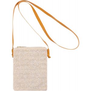 RFCBC-Sac à bandoulière en paille, sac à main en paille d'été, sac à main, sac à main, sac de transport d'eau pour femmes et filles - Neuf