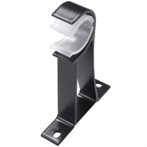 6Pcs Curtain Tringle Support Set Single Hole Petit Crochet de Tringle À Rideau - Neuf