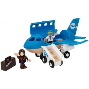 Eryi-World - Avion De Voyageurs Train, 33306 Multicolore Taille Unique - Neuf