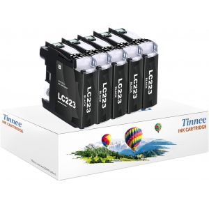 ERYI-5X Lc223Xl Lc221Xl Cartouche Compatibles Brother Lc223 Xl Brother Lc221 Xl Cartouche Pour Brother J5620Dw J5320Dw J5720Dw J4120Dw J4420Dw J480Dw J4625Dw J5625Dw J5620Dw J4620Dw J562Dw J680Dw - Neuf