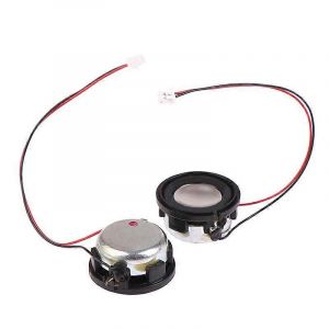 1pc 4 ohm 3W 24mm haut-parleur large bande Mini audio appareil mobile Basse son haut-parleur bord en caoutchouc bricolage Home Cinéma - Neuf
