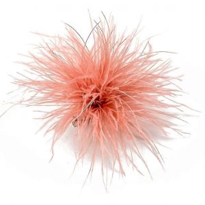 Plume D'autruche Matériau Broche Épingles Plume Épinglettes Cadeau Pour Femme Hommes - Neuf