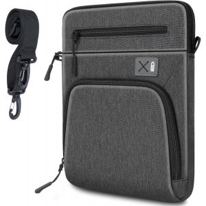 ChenQuanSarl-Sacoche Pour Tablette,Nouvel Ipad Air 2024 (3Ème,4Ème Et 5Ème Génération),Sac Bandoulière Multi-Poches Étanche En Polyester,Étui De Transport Pour Tablette En Bandoulière - Neuf