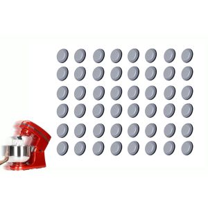 48 patins adh&eacute;sifs pour appareils de cuisine, facilitant leur d&eacute;placement. - Neuf