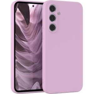 SJZG-- Housse En Silicone Pour Galaxy A35 Housse Souple Antichoc Housse Pour Portable Avec Protection Pour Appareil Photo Fines Premium Protection Cover Tpu Phone Bumper En Lilas Clair - Neuf