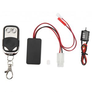 Moteur A Balais Rc 030 88t, Haute Torsion, Faible Bruit, Faible Frottement, Controleur De Treuil Rc Avec Telecommande Pour Bricolage - Neuf