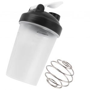 Bouteille De 400 Ml En Plastique Pour Shaker, Proteinee, Fitness, Bouilloire, Tasse De Sport, Sans Bpa, Noire - Neuf