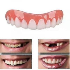 2 Ensembles De Proth&egrave;ses Dentaires,Proth&egrave;ses Dentaires De M&acirc;choire Sup&eacute;rieure Et Inf&eacute;rieure,Naturelles Et Confortables,Prot&egrave;gent Les Dents,Un Sourire Confiant - Neuf