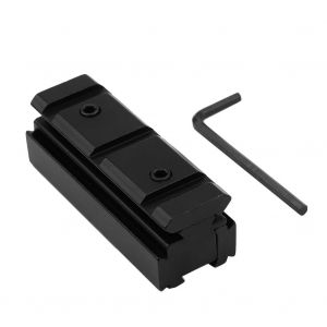 Adaptateur De Base De Lunette De Vis&eacute;e De Chasse Tactique 11 Mm &Agrave; 20 Mm Picatinny Rail Converter - Neuf