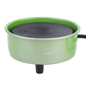 HJLIAN Mini poele electrique portable multifonction pour la maison, plaque chauffante, prise AU 220 V (vert) - Neuf