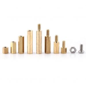 Entretoises filetées en laiton Assortiment d'écrous de vis Set avec boîte - Set B - Neuf