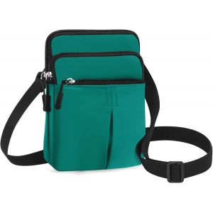 KALANKA-Sac Banane Chic Sac de Taille de Voyage Sac Ceinture pour Téléphone Unisexe Léger Multicolore Mini Sac Bandouliere avec Sangle Interchangeable pour Homme Femme Jogging Vélo Sport - Neuf