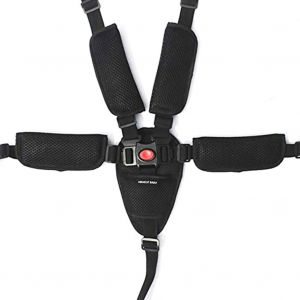 Yemaesre-Ceinture De Sécurité Bébé Harnais/Sangle Réglable 5 Points Harnais De Sécurité Ceinture Pour Cha Haute Bébé Landau Et Poussette De Voiture Et Poussette Universal Harnais - Neuf