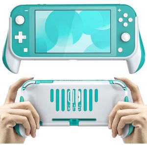 Handle Holder for Switch Lite,Ergonomic Handle and Protective Case for NS Switch Lite Controller Accessories-Blue - Neuf