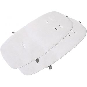 Ulteronixshop-Maxi-Cosi Draps De Lit Alba, Pour Berceau Lit B&eacute;b&eacute; Alba, 100% Coton, De La Naissance Jusqu'&agrave; 6 Mois Environ (9kg), Blanc - Neuf