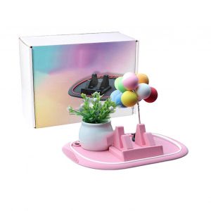 Support De Tlphone Multifonction 2 En 1 Pour Console Centrale De Voiture,Antidrapant,En Silicone,Rose - Neuf