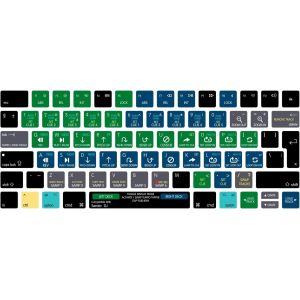 Protection de clavier premium EU Serato DJ Raccourcis de raccourcis clavier en silicone ultra fin pour clavier Bluetooth sans fil MLA22L/A A1644 (version 2015) - Neuf