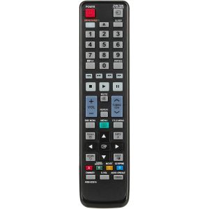 T&eacute;l&eacute;commande remplac&eacute;e Convient pour AH59-02291A Samsung Digital Home Cinema System HT-C450 HT-C453 HT-C455 HT-C463 HT-C460 HT-C550 HT-C553 HT-C555 HT-C650W HT-C653W HT-C655W HT-C550 HT-C555 - Neuf