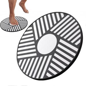 Planche D'&eacute;quilibre En Bois Antid&eacute;rapante Pour L'entra&icirc;nement Des Muscles Du Tronc - Neuf