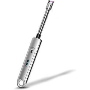 Briquet &Eacute;lectrique &Agrave; Arc &Eacute;lectrique, Sans Flamme Rechargeable Par Usb, R&eacute;sistant Au Vent &Agrave; 360&deg;, Pour Bougies, Chemin&eacute;es, Cuisines, Barbecues, R&eacute;chauds &Agrave; Gaz Et Appareils &Eacute;lectroniques De Camping. - Neuf