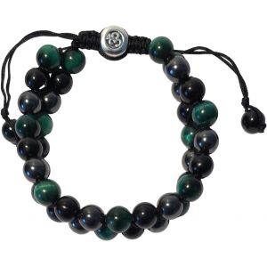 Kal-Bracelet Femme| Bracelet Homme| Bracelet Pierre Naturelle | Bracelets Oeil De Tigre Pour Homme Et Femme : Ajoutez Une Touche D'&eacute;l&eacute;gance &Agrave; Votre Style Personnel - Neuf