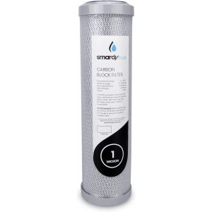 Blue Cto-10U201C 1 Micron Cartouche Filtrante À Bloc De Charbon Actif 10 Pouces Filtre À Eau 1¿m Pour Systèmes D'Osmose Inverse - Neuf