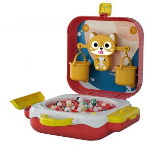 Plateforme de pêche électrique, jouet éducatif et magnétique pour enfants, rouge - Neuf