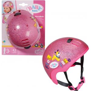 SUBZONAL-BABY Born Casque de v&eacute;lo pour poup&eacute;es de 43 cm - Accessoire de Haute qualit&eacute; pour poup&eacute;es - Convient aux Enfants &agrave; partir de 3 Ans - Neuf