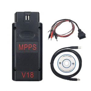 Outil de diagnostic MFPS V18 OBD2 MAIN + TRICORE + MULTIBOOT V18.12.3.8 avec câble triconducteur de dérivation - Neuf