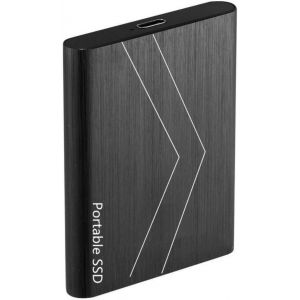 2 TO Disque Dur Externe, USB 3.1-2.5 Pouces, &Eacute;tanche et Antichoc Portable pour PC, Mac, TV, MacBook, ordinateur Portable, ordinateur de Bureau, Windows (Noir) - Neuf