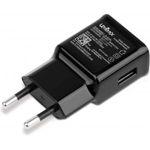 Chenquansarl-Chargeur Rapide Secteur Avec Micro Usb Cable Pour Samsung Galaxy S7 Edge S6 Note 5 Note 4, J1, J3, J5, J6, J7, J7 Prime, A3, A5, A7. Xiaomi Mi A2 Lite - Noir (Avec 1.5 M¿Tre De Cable, No - Neuf