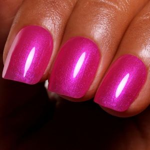 Vernis Semi Permanent Paillet&eacute;, Rose Vif Perle Paillet&eacute; Gel Nail Polish Paillettes Scintillantes Vernis Gel Uv Automne Hiver Vernis &Agrave; Ongles Gels Soak Off Led Uv Nail 15ml - Neuf