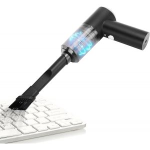 LETNERNY-Mini Aspirateur Pour Machine À Coudre De Clavier De Voiture Avec Puissance D'Aspiration De 9000 Pa, Conception Portable Sans Fil - Neuf